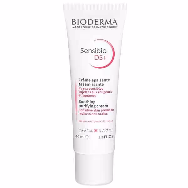 کرم آبرسان و مرطوب کننده ضد حساسیت قوی بایودرما BIODERMA مدل سن سی بیو  DS حجم 40 میل | ضد قرمزی و پوسته پوسته شدن