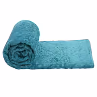 پتو مسافرتی تیسا مدل گلریز فیروزه سایز 220x200 سانتی متر