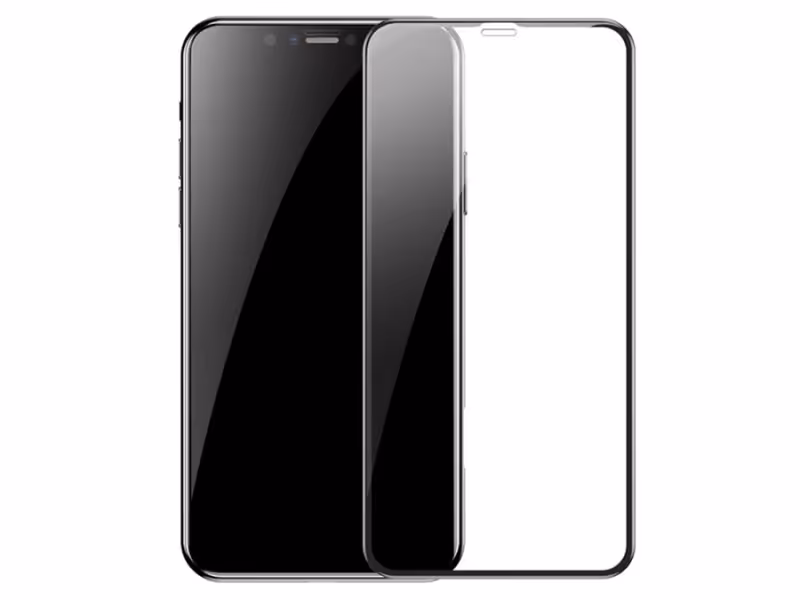 محافظ صفحه نمایش شیشه ای دوتایی بیسوس آیفون Baseus 0.3mm Glass Screen iPhone X/XS/11 Pro