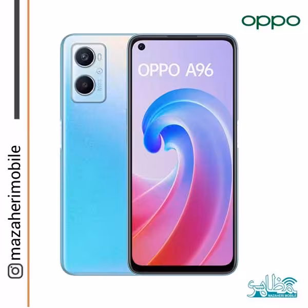 گوشی موبایل اوپو مدل Oppo A96 4G دوسیمکارت رم 8 حافظه 256 گیگابایت - فروشگاه موبایل مظاهری