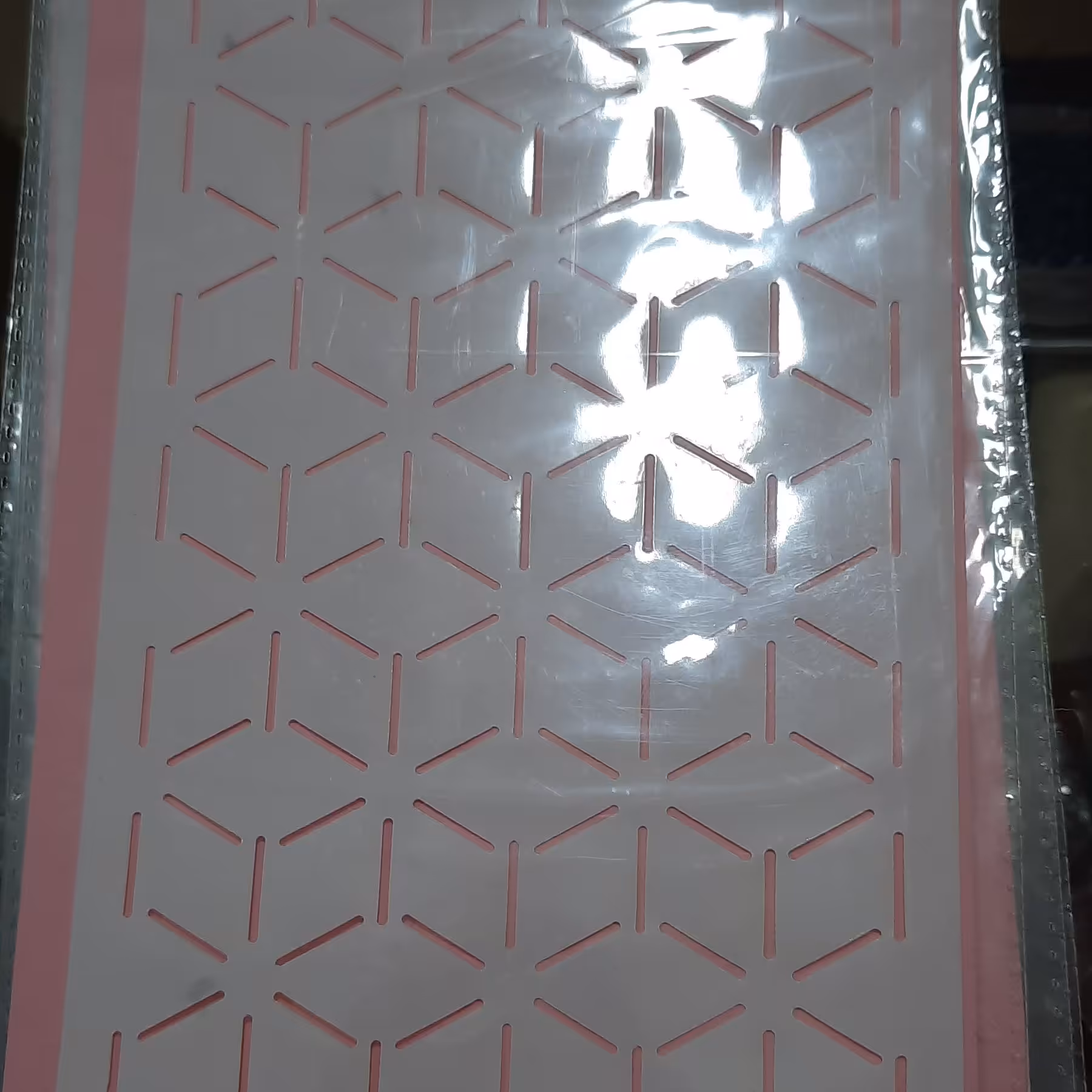 استنسیل نواری کیک خط لوزی