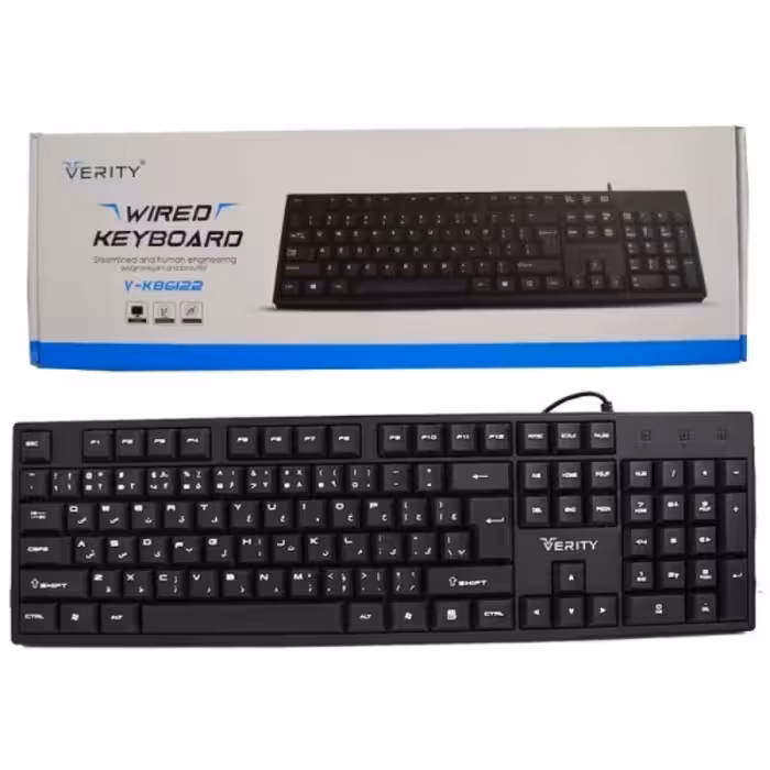 کیبورد صفحه کلید وریتی KB6122 verity