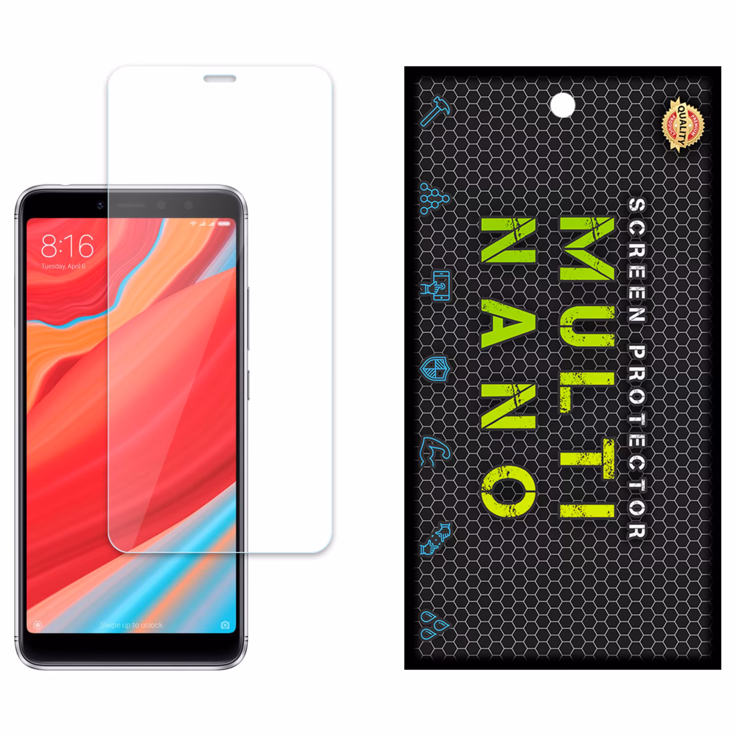محافظ صفحه نمایش MultiNano مدل X-S1N مناسب برای موبایل شیائومی Redmi S2