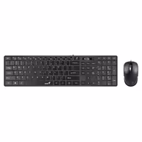 خرید و قیمت کیبورد و موس سیمی Genius مدل SlimStar C126