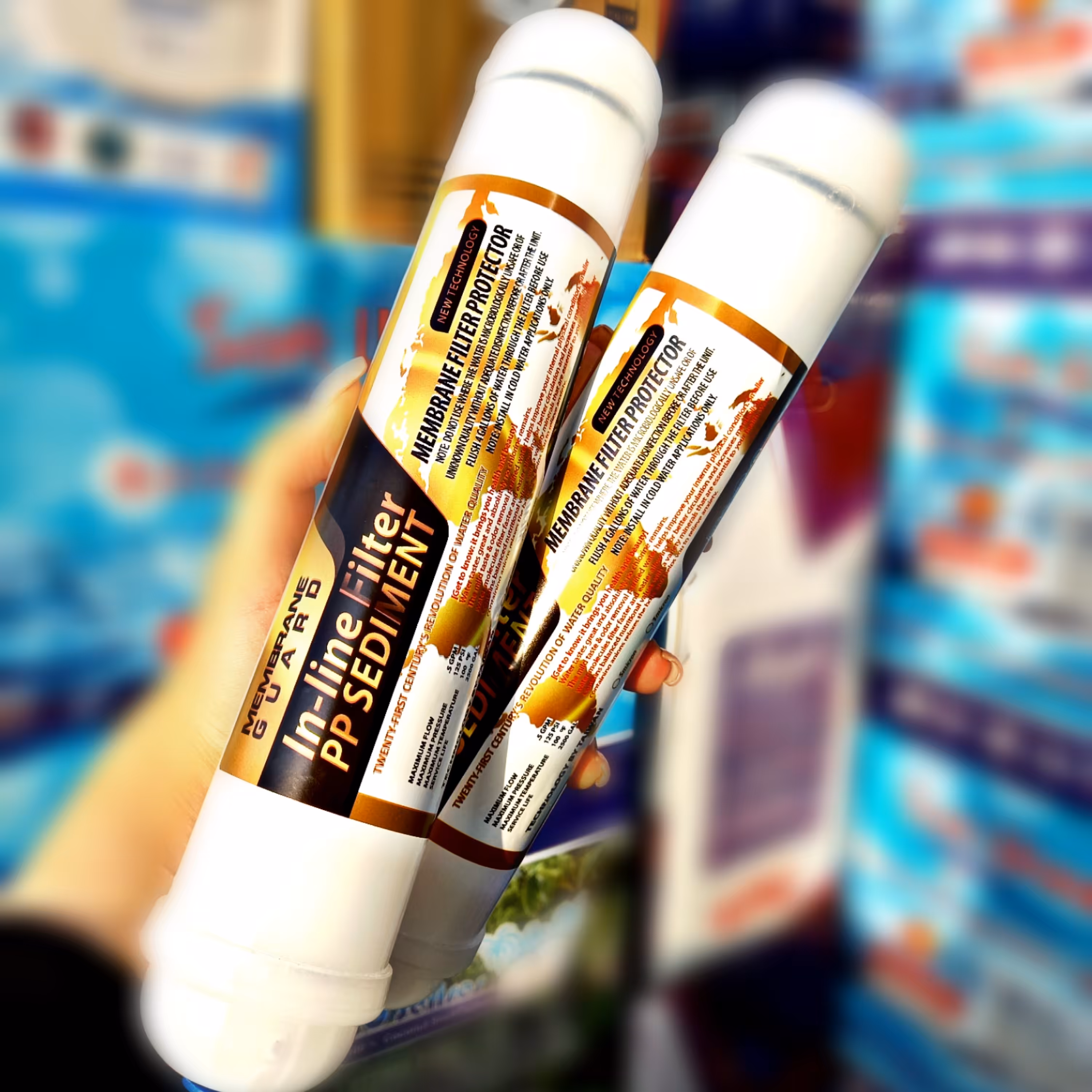 فیلتر این لاین (in line)فیلتر نحافظ ممبران دستگاه تصفیه آب