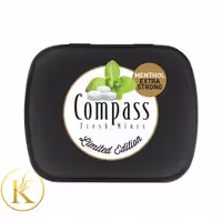 خوشبو کننده دهان کامپس با طعم نعنا تند بدون شکر (14 گرم) compass

