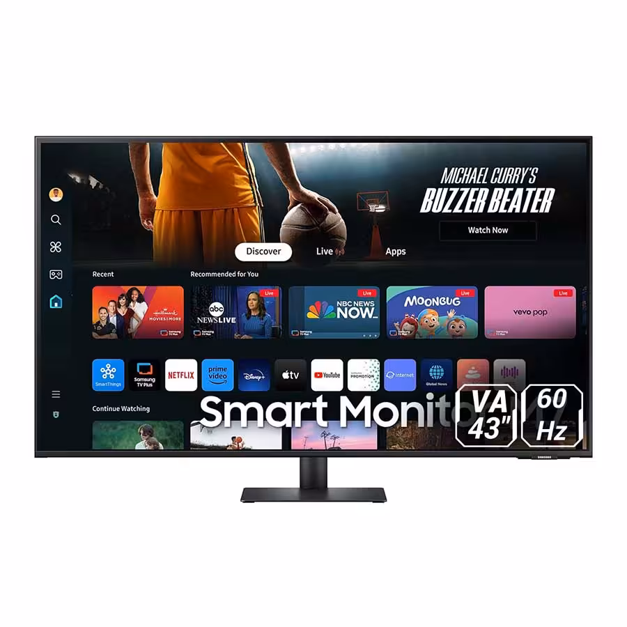 قیمت و خرید مانیتور هوشمند 43 اینچ سامسونگ مدل M70D LS43DM702UMXUE | یاس ارتباط