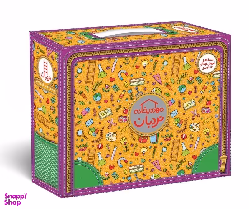 بسته آموزشی مهد در خانه (3 تا 4 سال) اثر جمعی از نویسندگان انتشارات نردبان