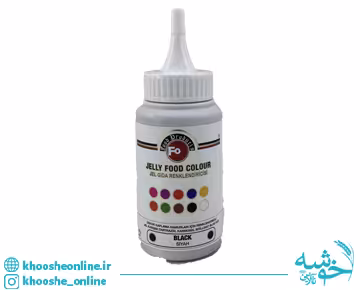 رنگ ژله ای مشکی 160 گرمی فو ترک FO