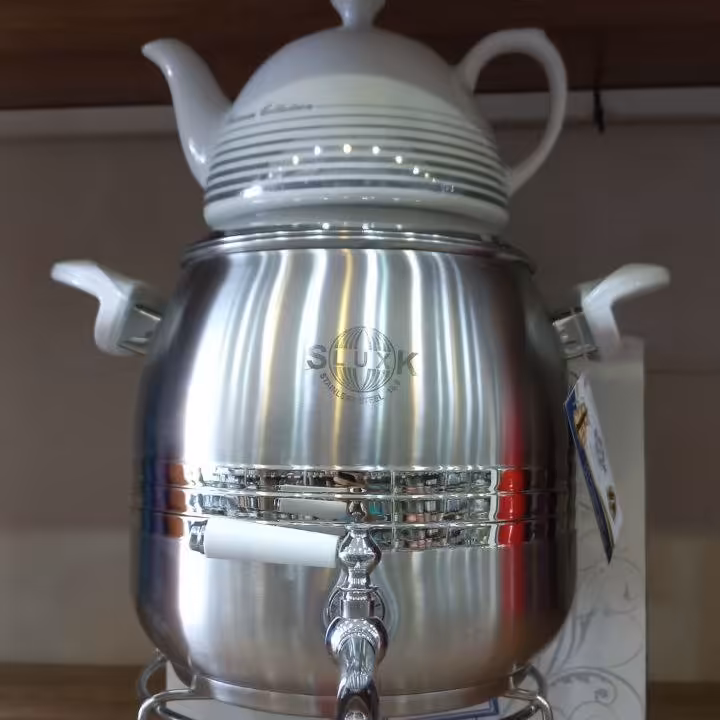 کتری قوری لوکس کد 8026 با دو سال ضمانت 