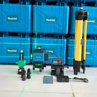 تراز لیزری ماکیتا 4 بعدی 360 درجه نور سبز کیفیت عالی 