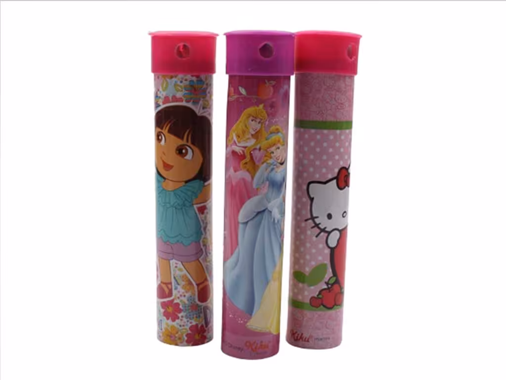 مداد رنگی 12 رنگ لوله ای تراش دار