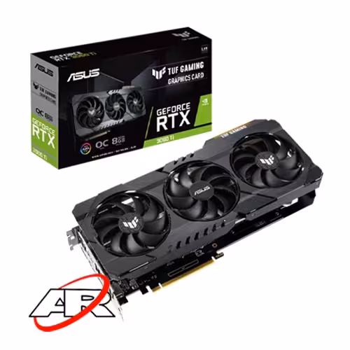 کارت گرافیک ایسوس مدل TUF GAMING RTX3060Ti V2 OC 8GB