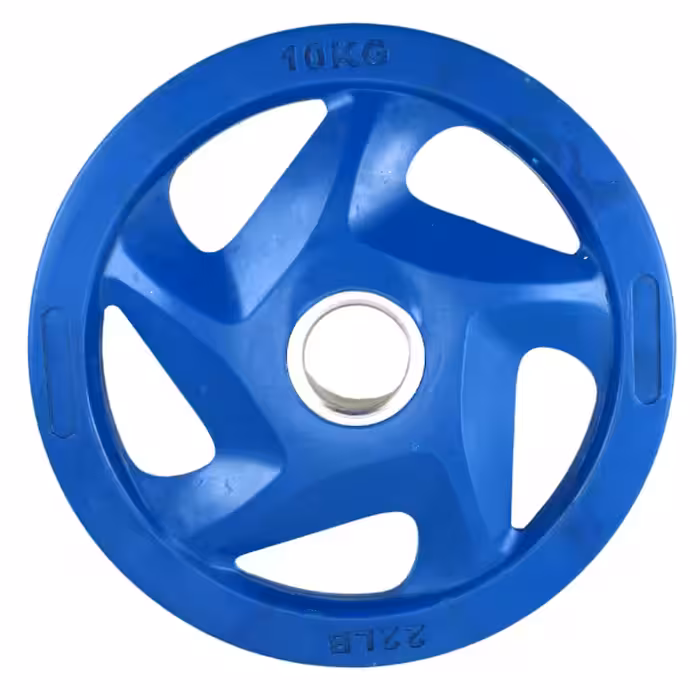 وزنه هالتر آبی مدل فرمانی 10 کیلوگرمی کد S2