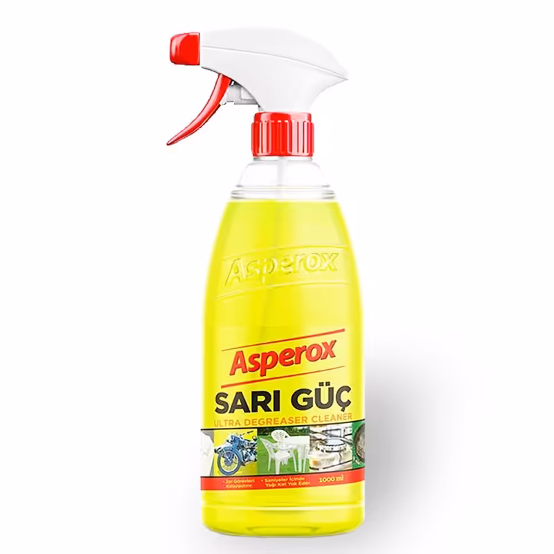  آسپروکس زرد اسپری چند منظوره پاک کننده سطوح چرب asperox اسپروکس ساری گوج