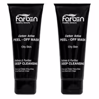 ماسک زغال فاربن مدل Peel-Off حجم 75 میلی لیتر بسته 2 عددی