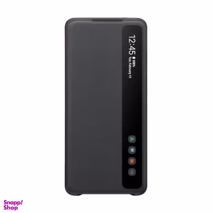 کیف کلاسوری سامسونگ مدل Clear View Standing مناسب موبایل سامسونگ Galaxy S20 Plus