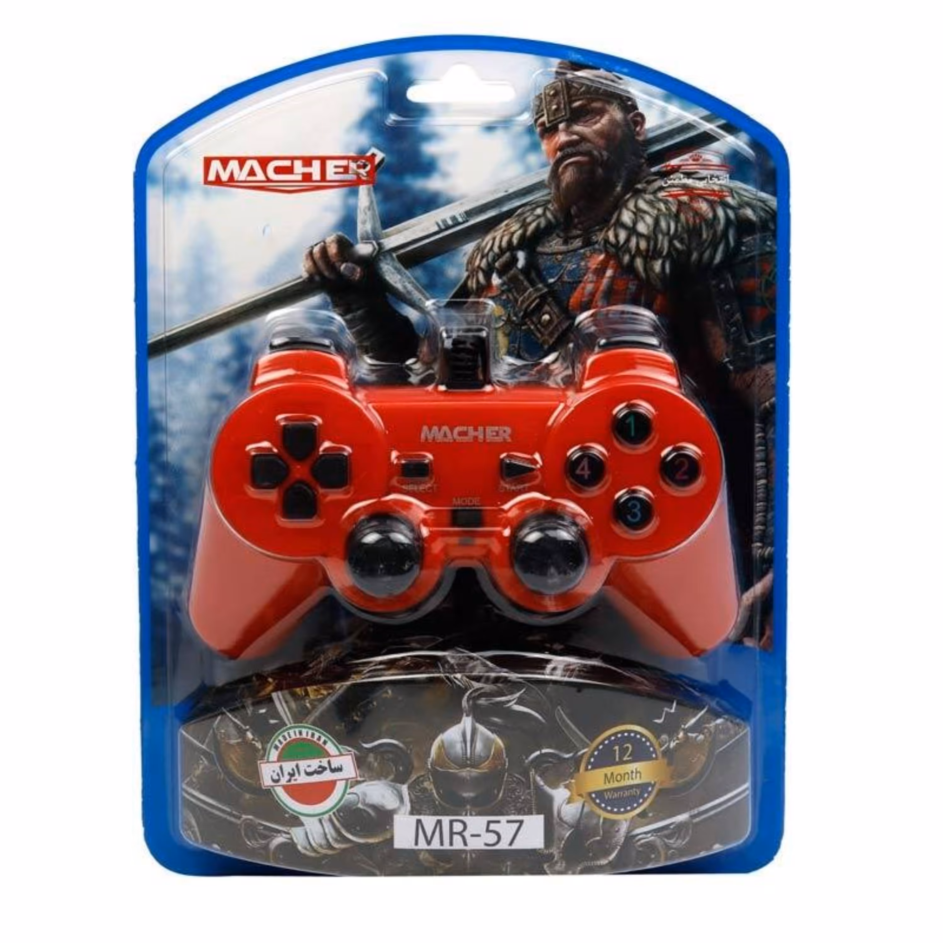 دسته بازی کامپیوتر تکی شوکدار Macher MR-57 PC