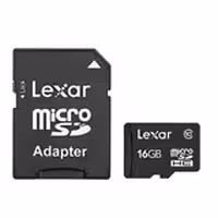 LEXAR Micro SDHC MOBILE Class 10 With Adapter- 16GB