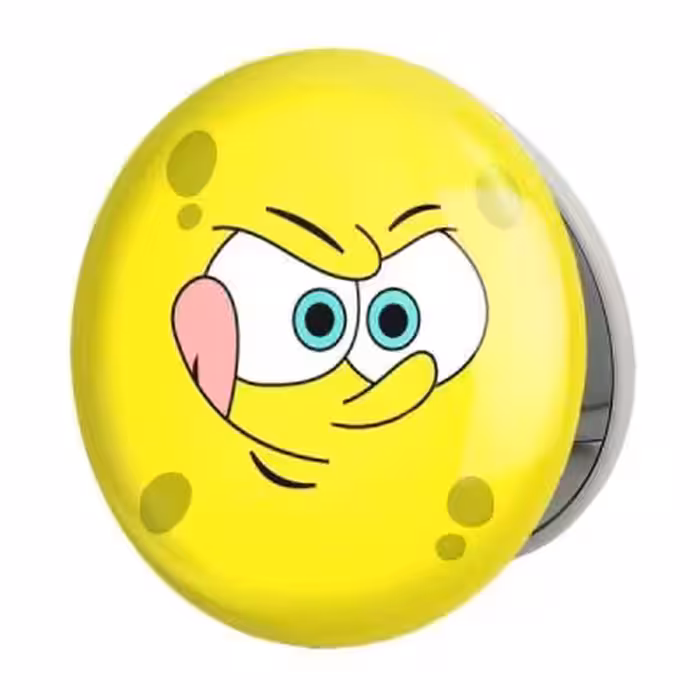 آینه جیبی خندالو طرح باب اسفنجی مدل تاشو کد 1339