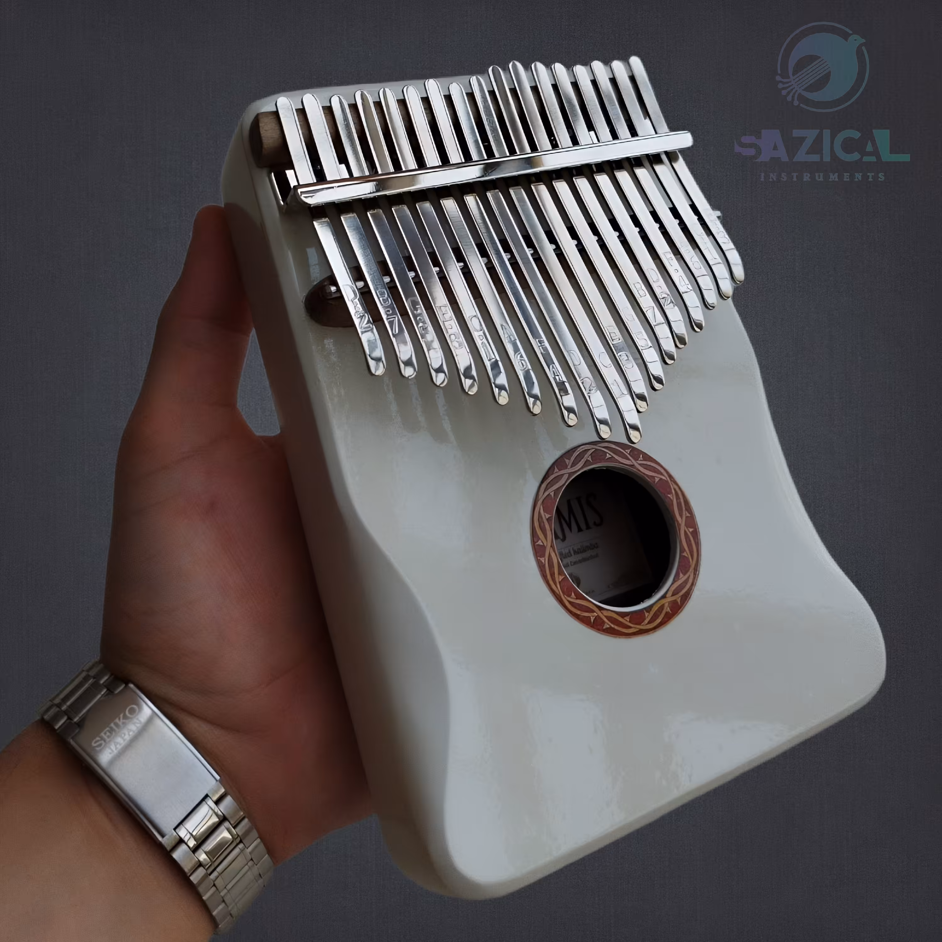 کالیمبا حرفه ای آرامیس ، چوب گردو ، ارسال رایگان ، قابل ساخت با رنگ دلخواه 