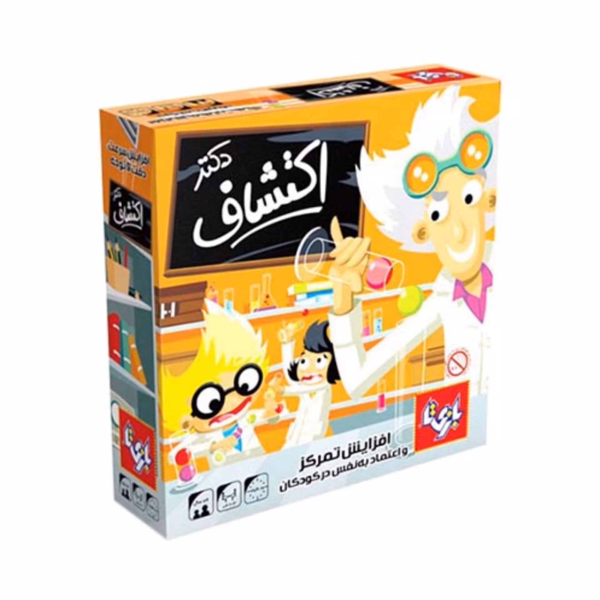 بازی فکری دکتر اکتشاف 4 نفره شرکت بازی تا 
