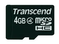 رم میکرو اس‌دی 4 گیگابایت Transcend Class 4