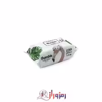 دستمال مرطوب آرایشی بامبل bumble مدل la bella تعداد 120 عددی