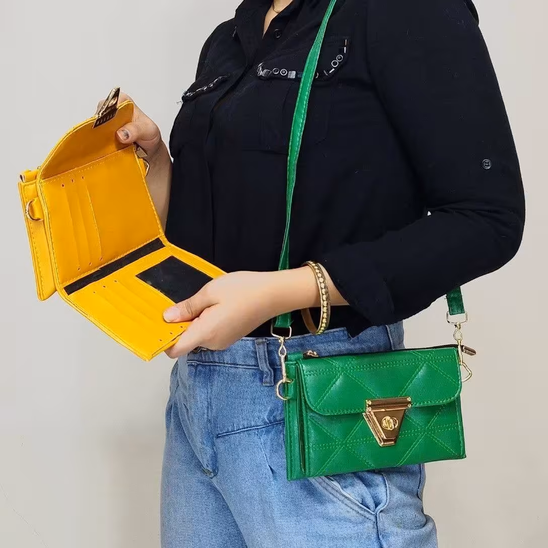 کیف پاسپورتی شیک قفل دار