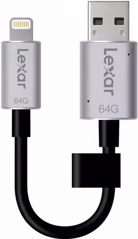 فلش مموری 64گیگابایت Lexar مدل JUMPDRIVE C20I