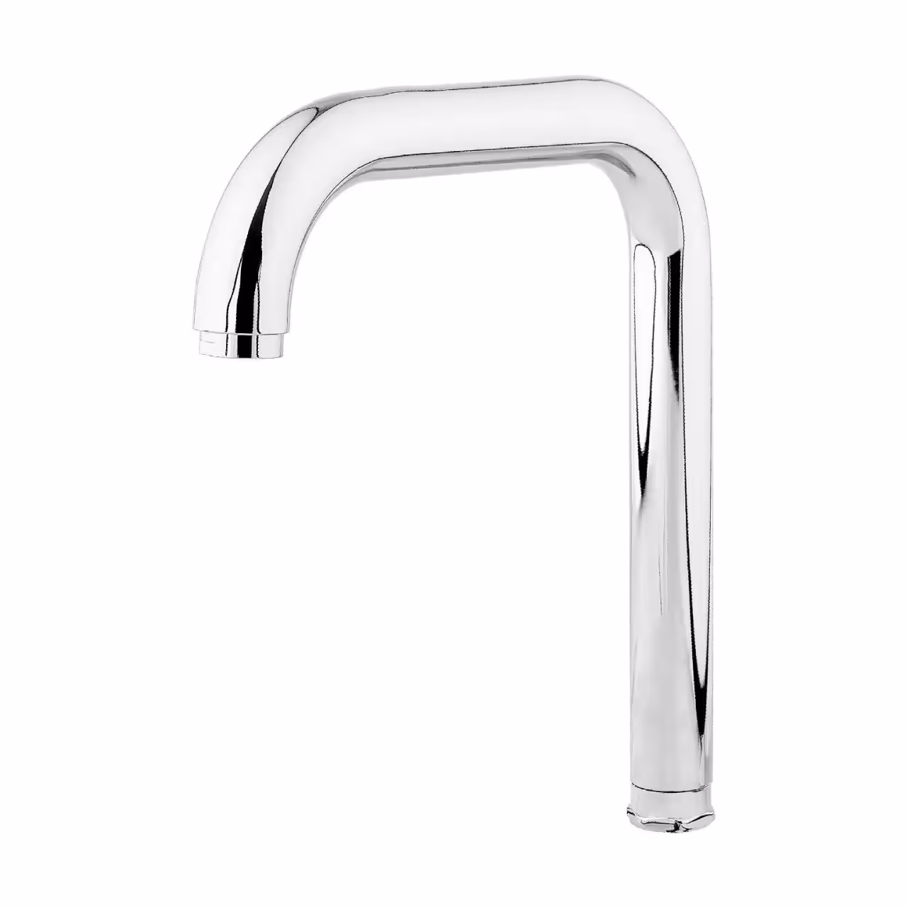 علم ظرفشویی دو خم بلند رنگ کروم