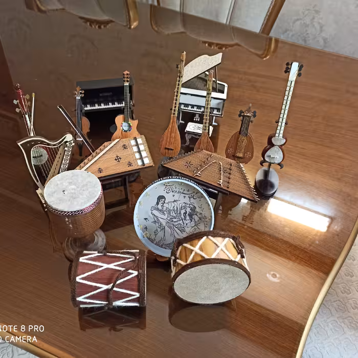 ست ده  عدد رومیزی ساز