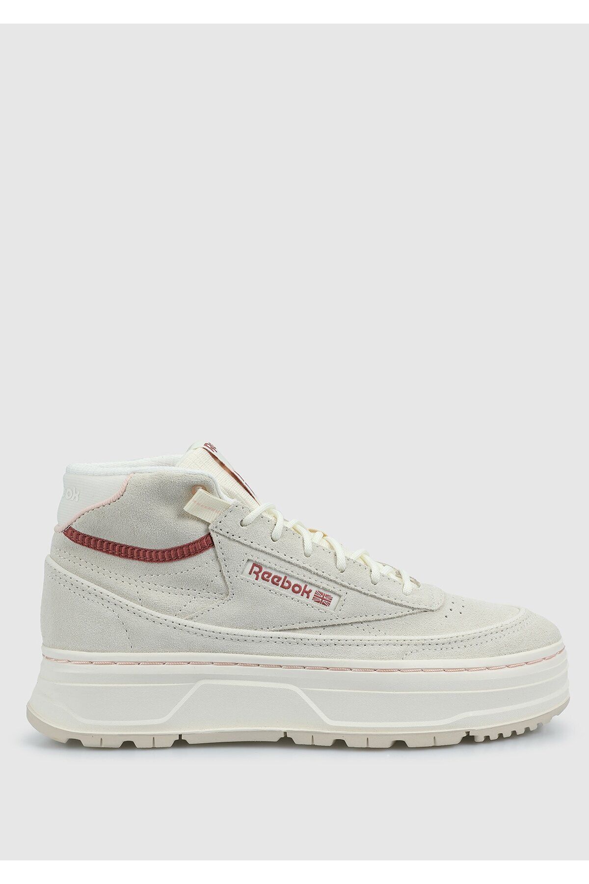اسنیکر سفید زنانه 1000333114 Club C Geo Mid کفش Reebok