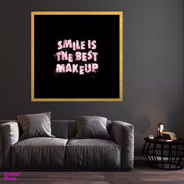 تابلو بکلیت طرح جمله انگیزشی مدل قاب شاسی T-S10374