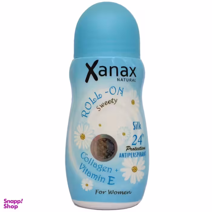 رول ضد تعریق زنانه زاناکس مدل Silk حجم 50 میلی لیتر