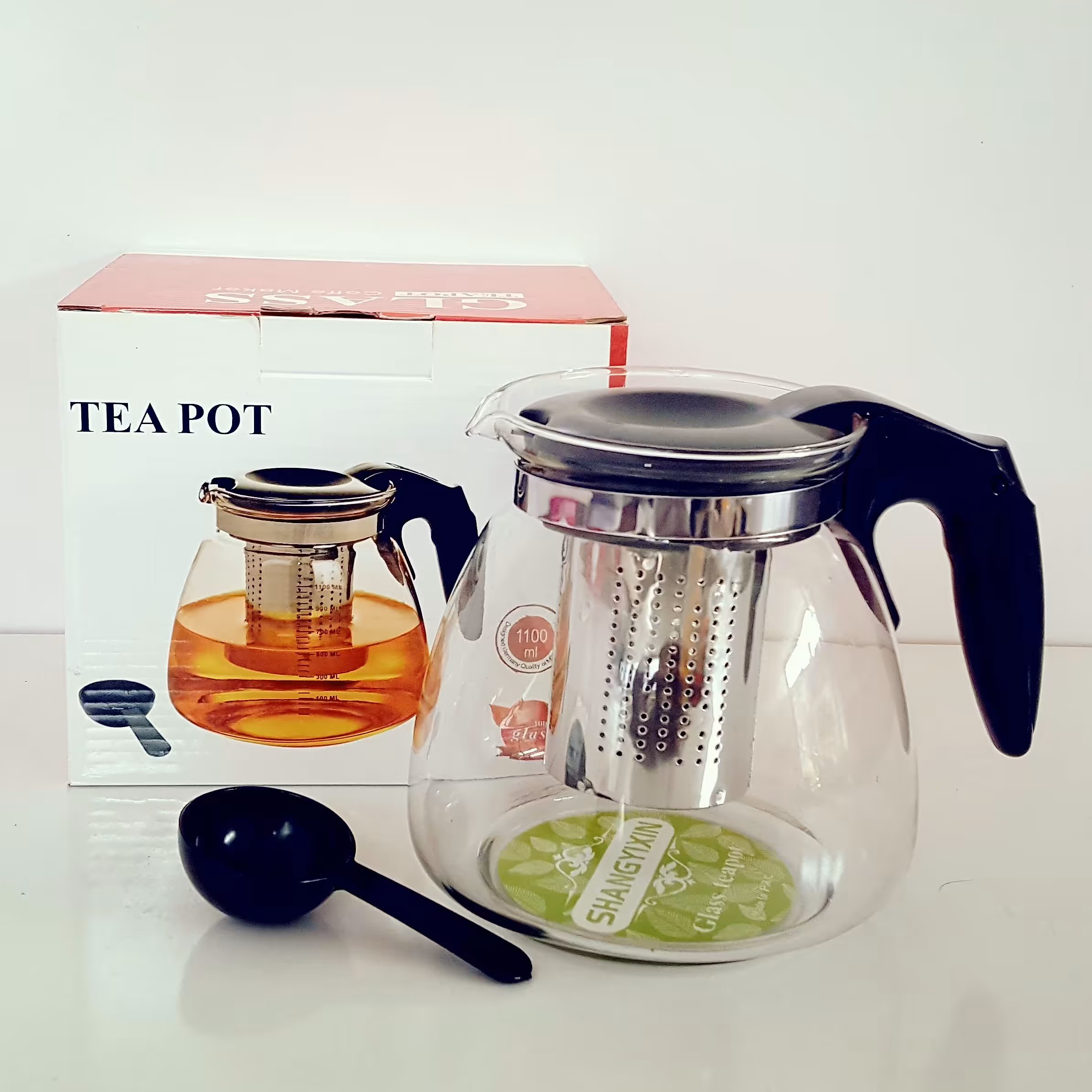 قوری پیرکس 1100 میل رنگ مشکی