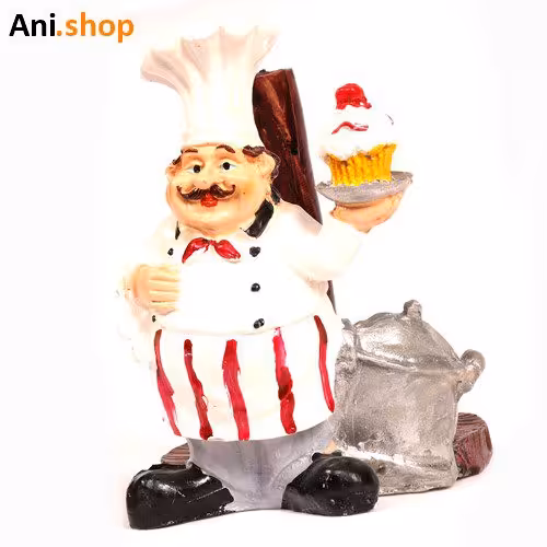 جا دستمال رولی طرح سرآشپز کد 726