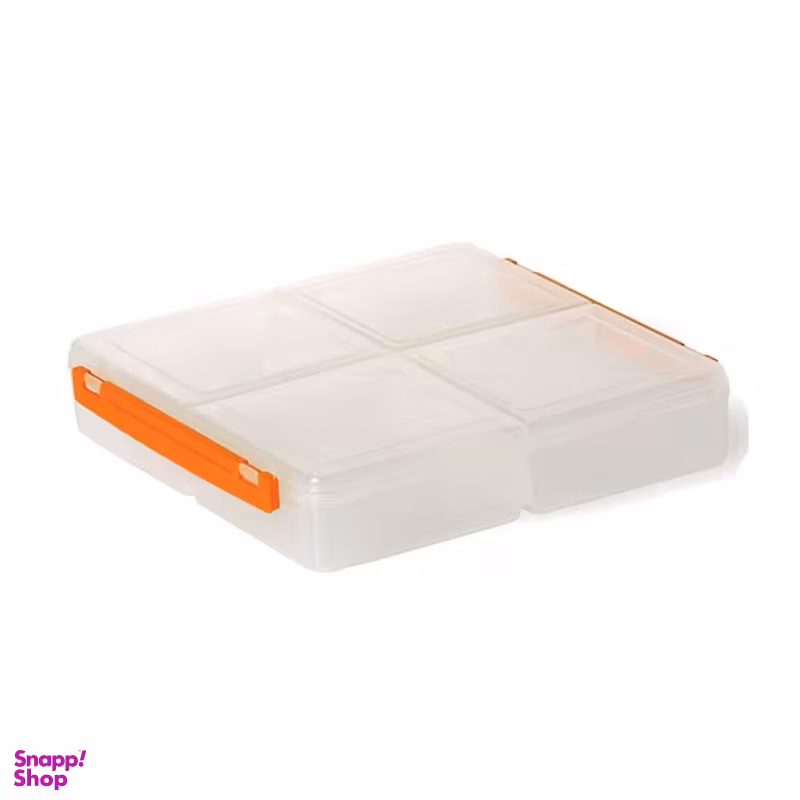 ظرف نگهدارنده لیمون مدل چهار خانه کوچک