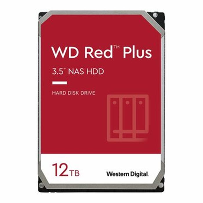 هارددیسک اینترنال وسترن دیجیتال سری Red Plus مدل  ظرفیت 12 ترابایت