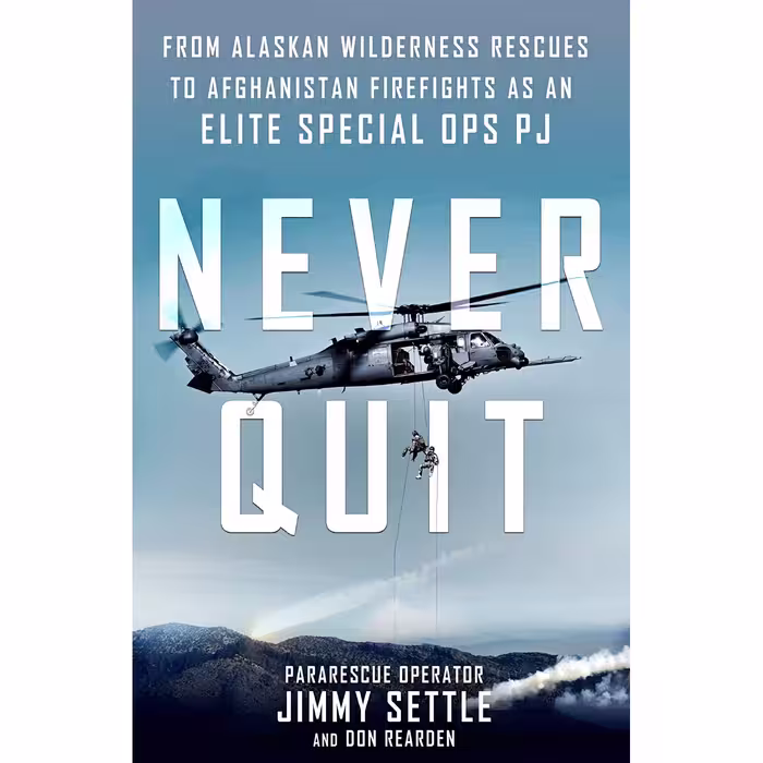 کتاب زبان اصلی Never Quit اثر Jimmy Settle and Don Rearden