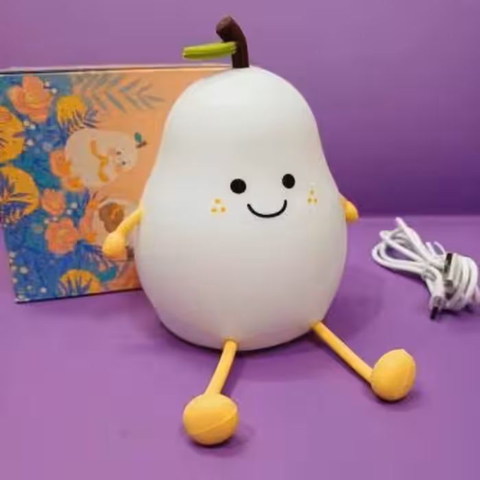 چراغ خواب سیلیکونی گلابی