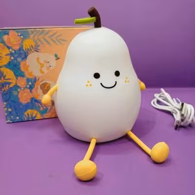 چراغ خواب سیلیکونی گلابی