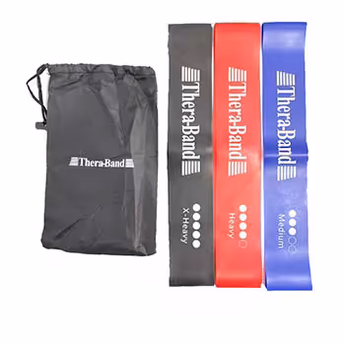 کش لوپ تراباند سه تایی در سه مقاومت مختلف