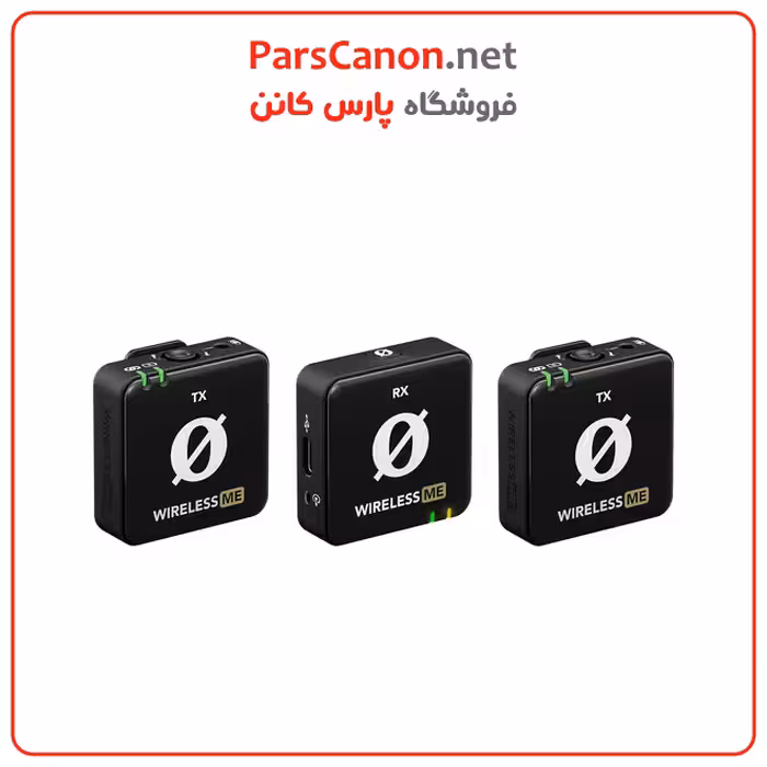 میکروفون رود می وایرلس دو کاربره RODE Wireless ME Dual Compact Digital Wireless Microphone System (2.4 GHz, Black)