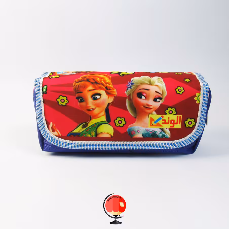 جامدادی فانتزی سه زیپ طرح السا و آنا الوند