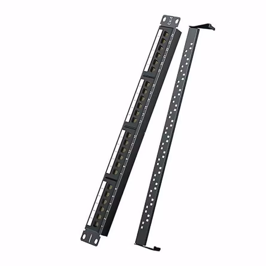 پچ پنل 24 پورت بدون کیستون Cat6 یوگرین NW126