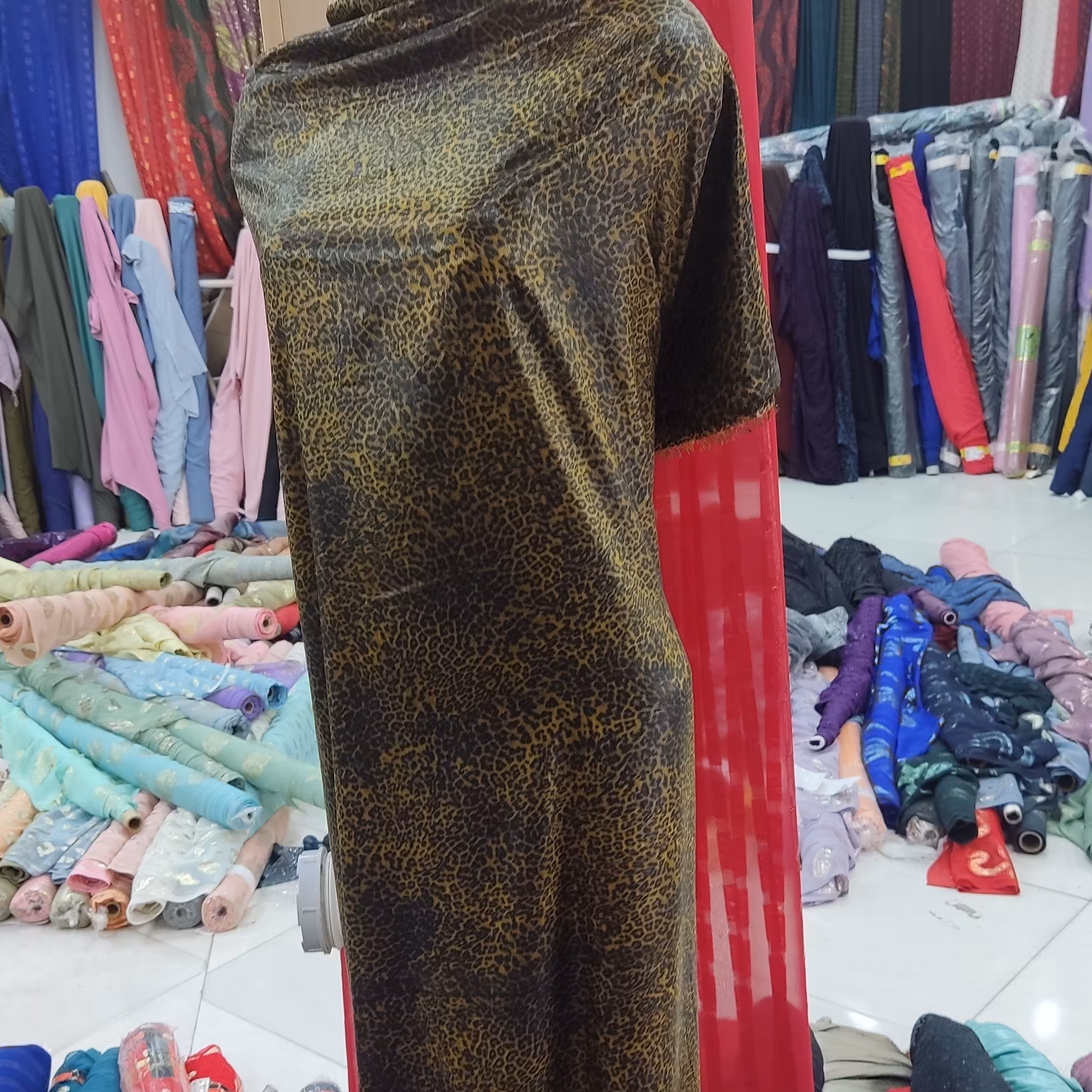 پارچه کرپ لیزری