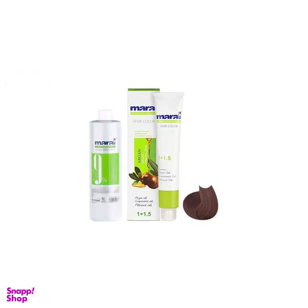 کیت رنگ مو مارال (Maral) شماره 589 رنگ دارچینی حجم 100 میلیلیتر