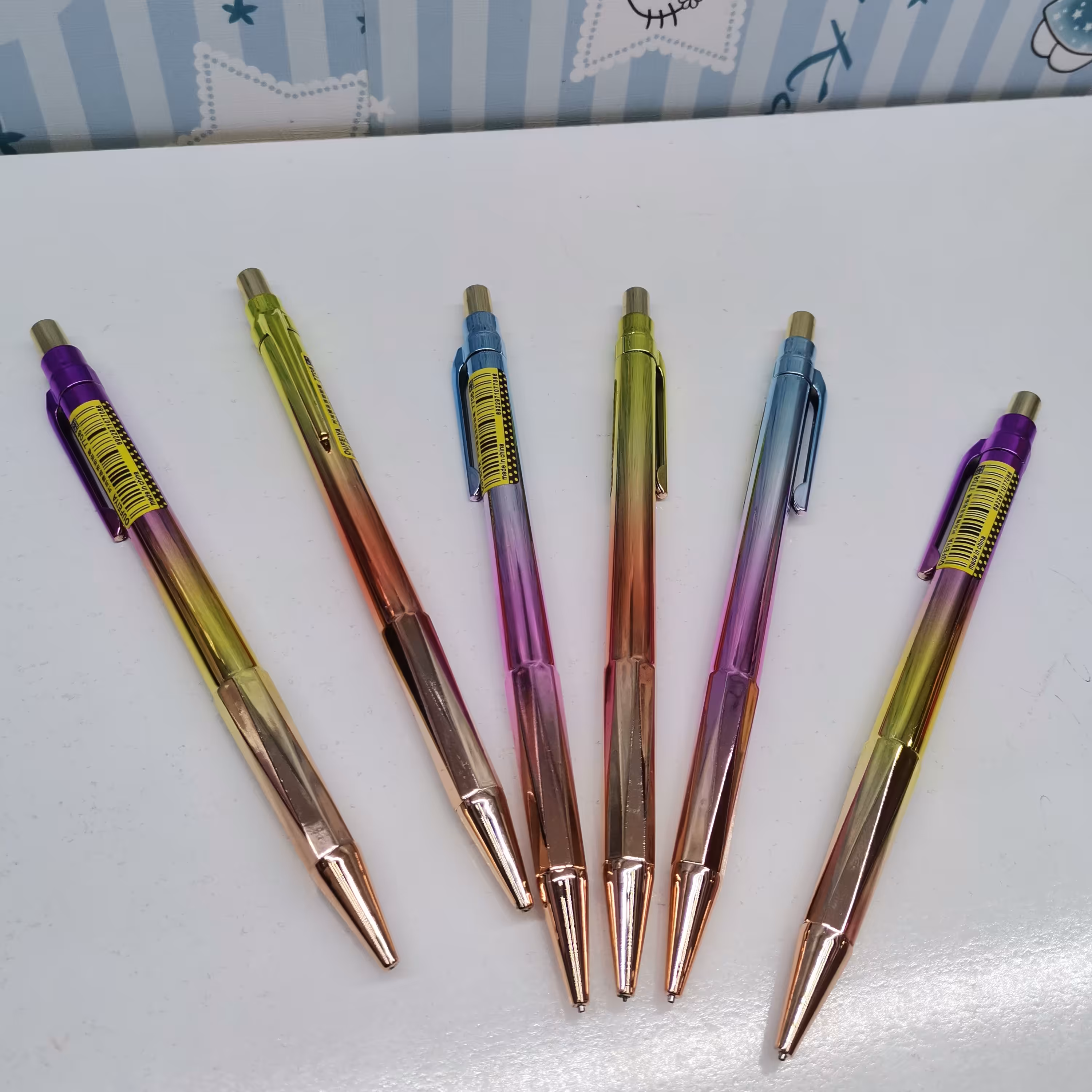 مداد اتود طرح رنگین کمانی بدنه فلزی 0.5