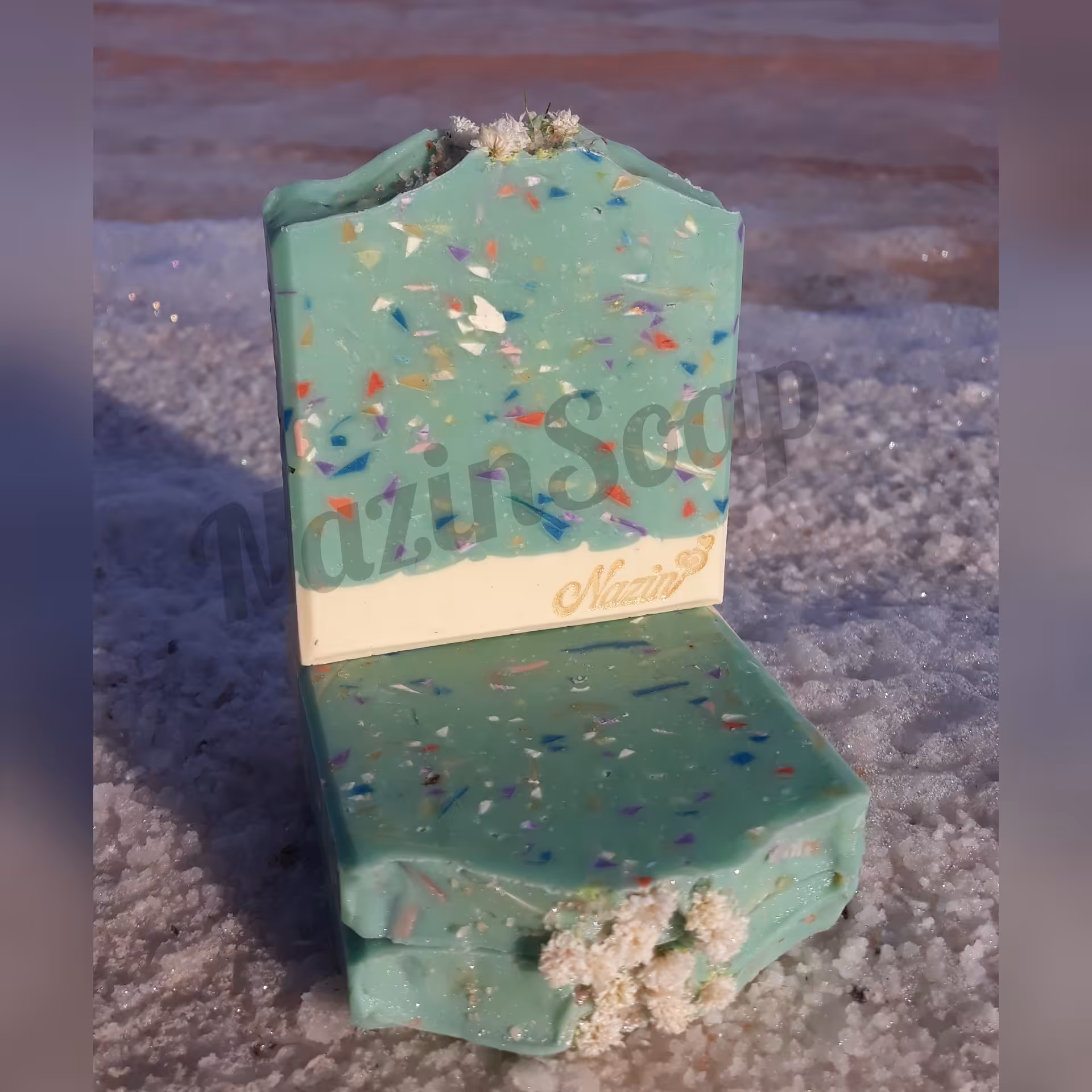 صابون گل سرخ و بنفشه